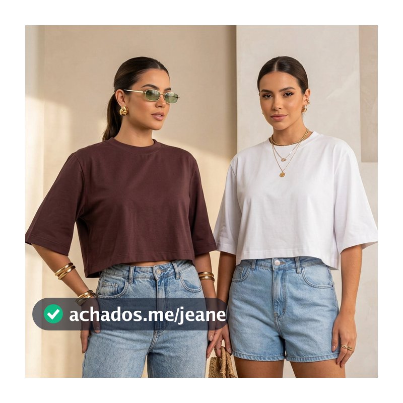 Croppdes Femininos Basicos Blusas Femininas Oversized Elegante Conforto Basico Casual T-shirt