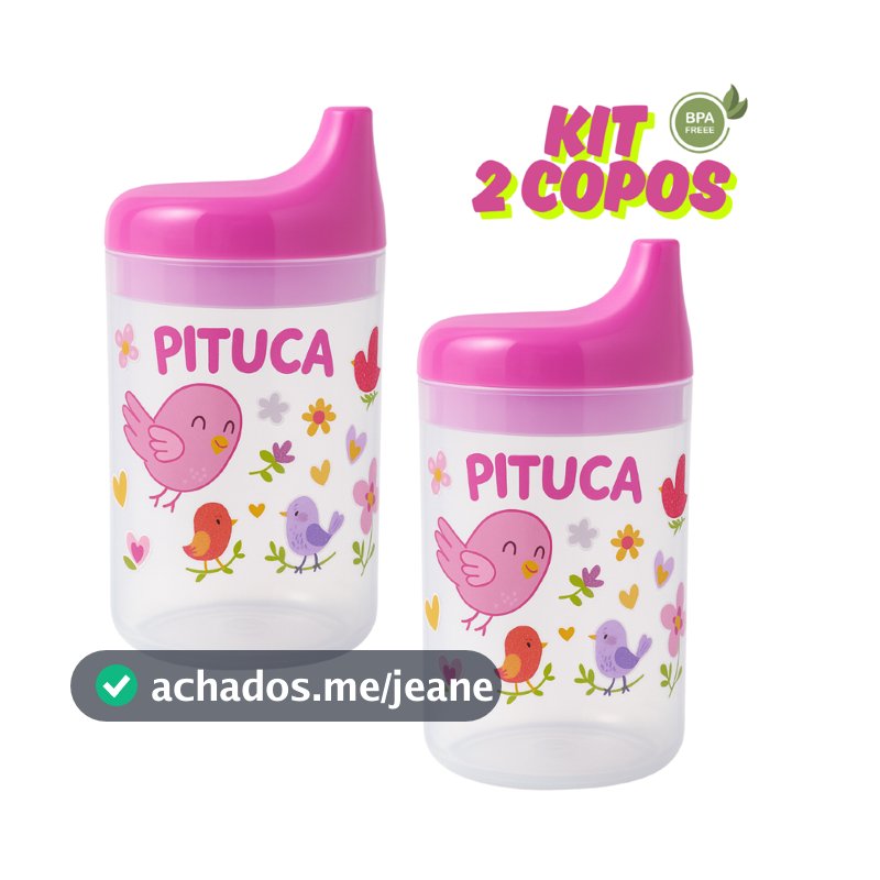 Kit 2  Copinhos De Transição Para Bebê