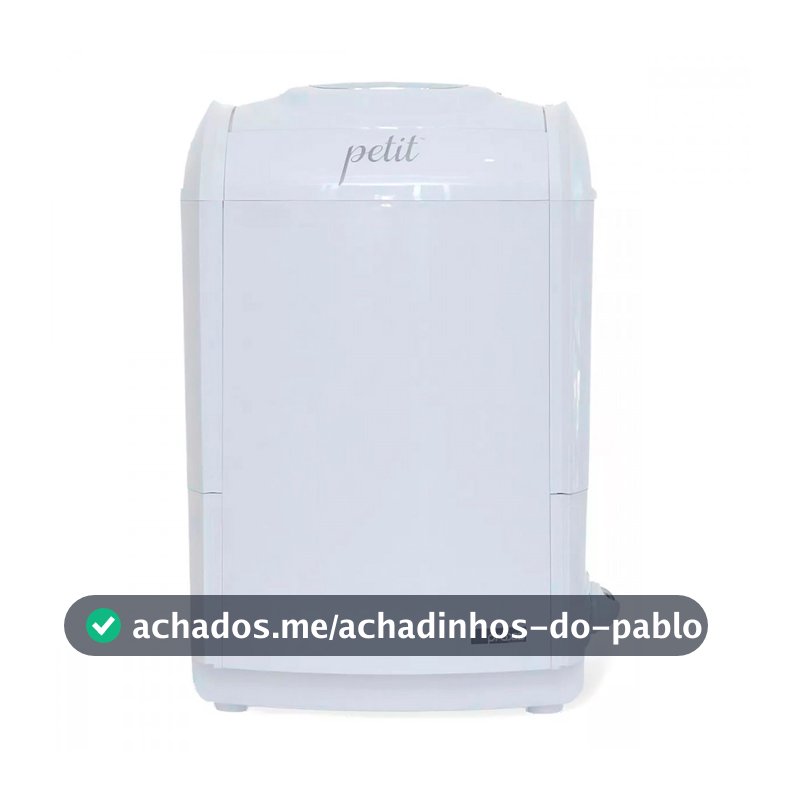 Mini Lavadora Praxis 1,2 kg Petit Branca 127V