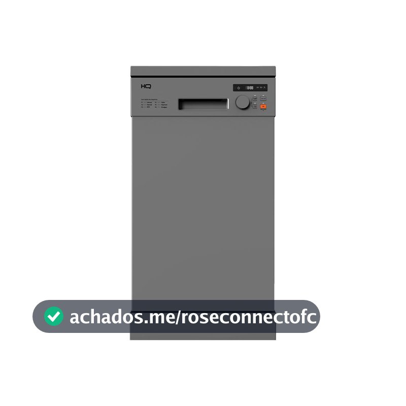 Lava Louças HQ Digital 10 Serviços Cinza HQ-LL10SD