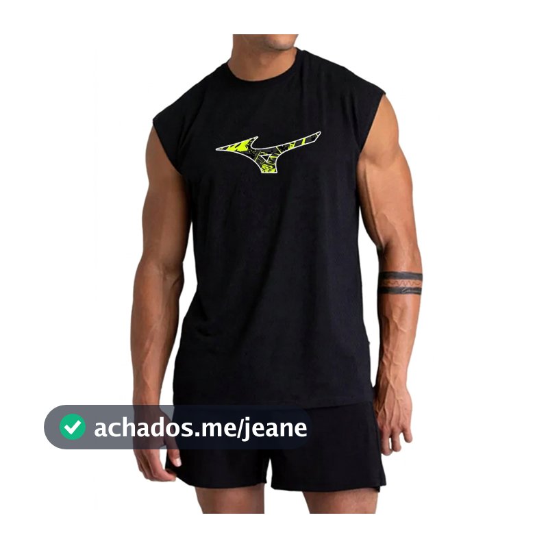 Regata Masculina Machão Estampa Mizzu Oversized Academia Streetwear Premium
