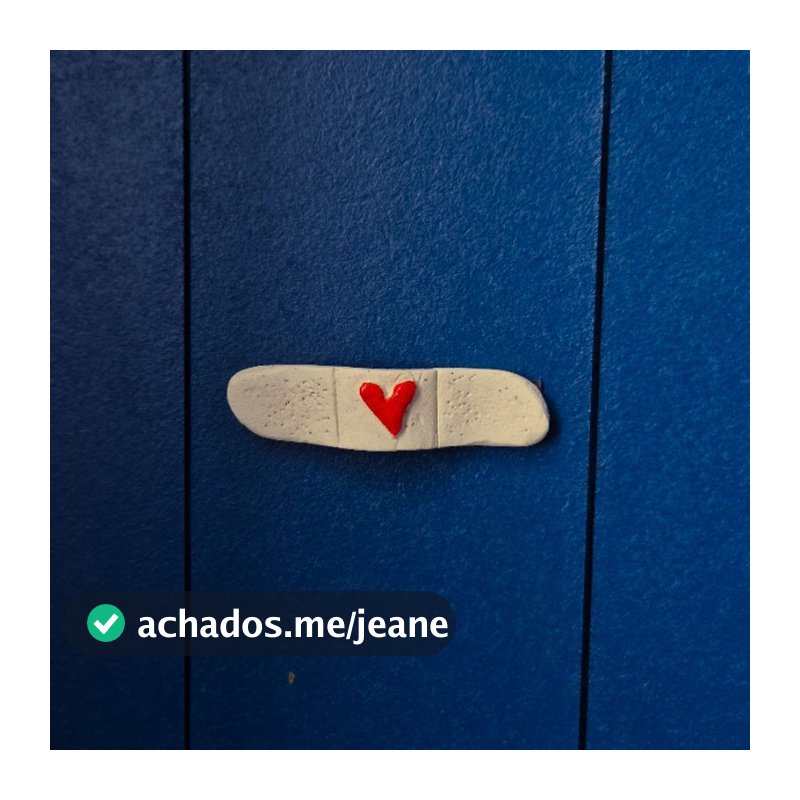 Suporte para Óculos em Cerâmica Fria com Coração | Porta Óculos Artesanal Decorativo