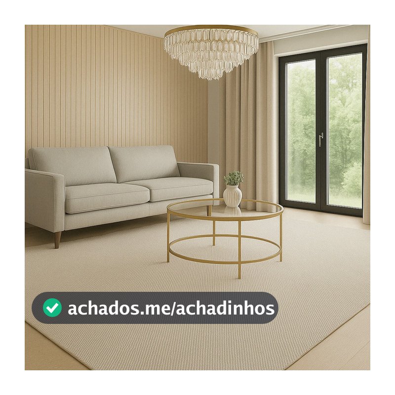 Tapete Grande 3,00 M X 2,00 M Sala Quarto Escritório Moderno Sofisticado Elegante Clean