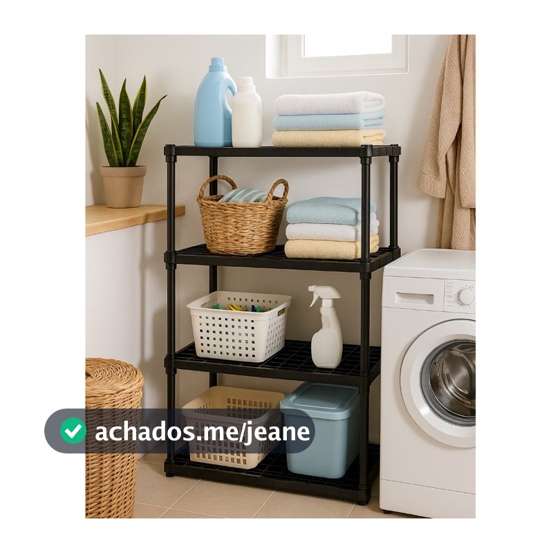 Prateleira/estante modular multiuso 4 andares.