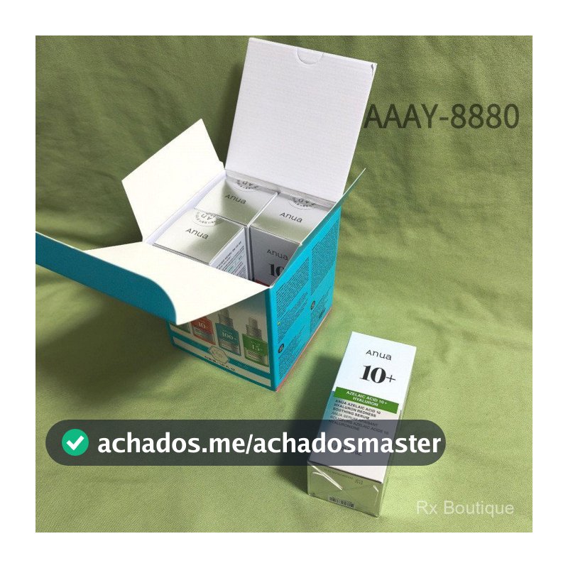 Conjunto de Essências ANUA: Essência de Ácido Azelaico 10+, Essência de Niacinamida 10+, TXA4, Cápsulas de Ácid