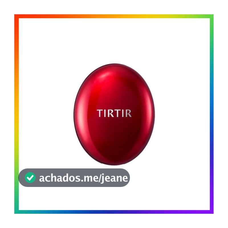 [TIRTIR] Mask Fit Red Cushion Foundation 18g Conjunto Especial (+ Espátula E Presente De Preparação)-Almofada De Longa D