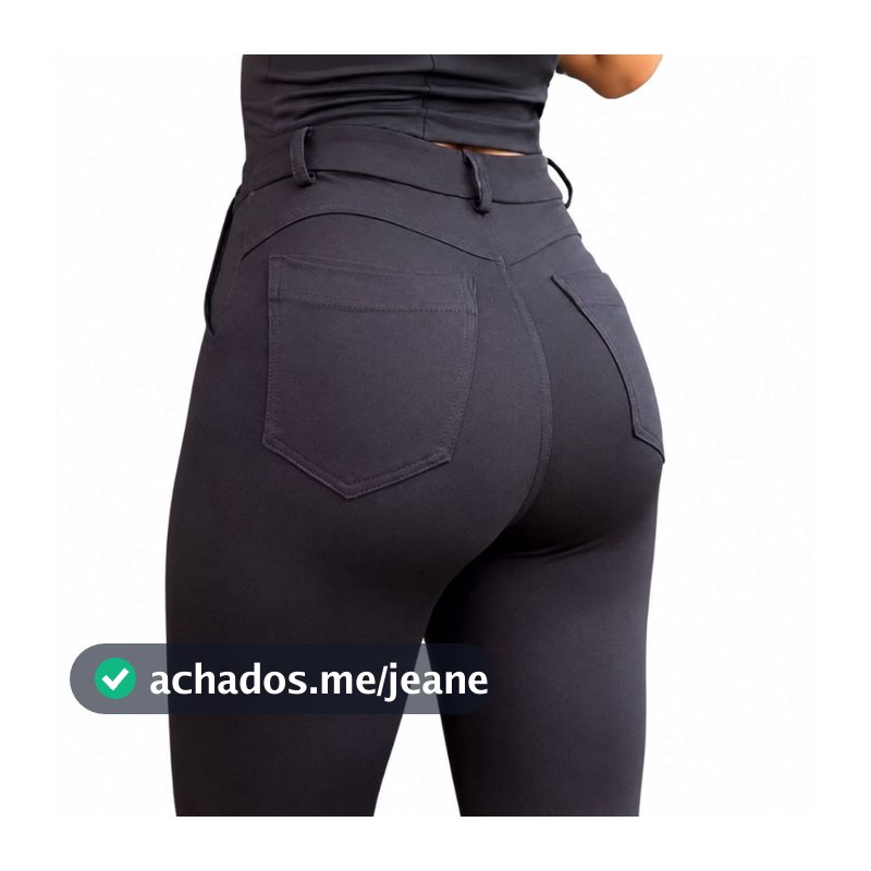 Calça K2b Envio 24h Preta Com Bolso Atrás Montaria Tecido Grosso de Alto nivel ENVIO IMEDIATO