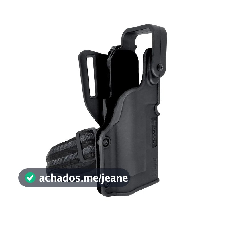 Coldre Black Light Mid-Ride | Bélica Para Uso Com Lanterna