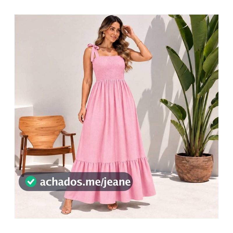 Vestido Feminino longo verão alças ajustáveis lastex FESTA elegante luxo TECIDO PREMIUM CONFORTAVEL