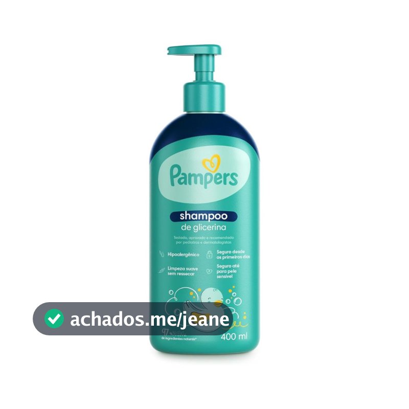 Shampoo Pampers Glicerina 400ml