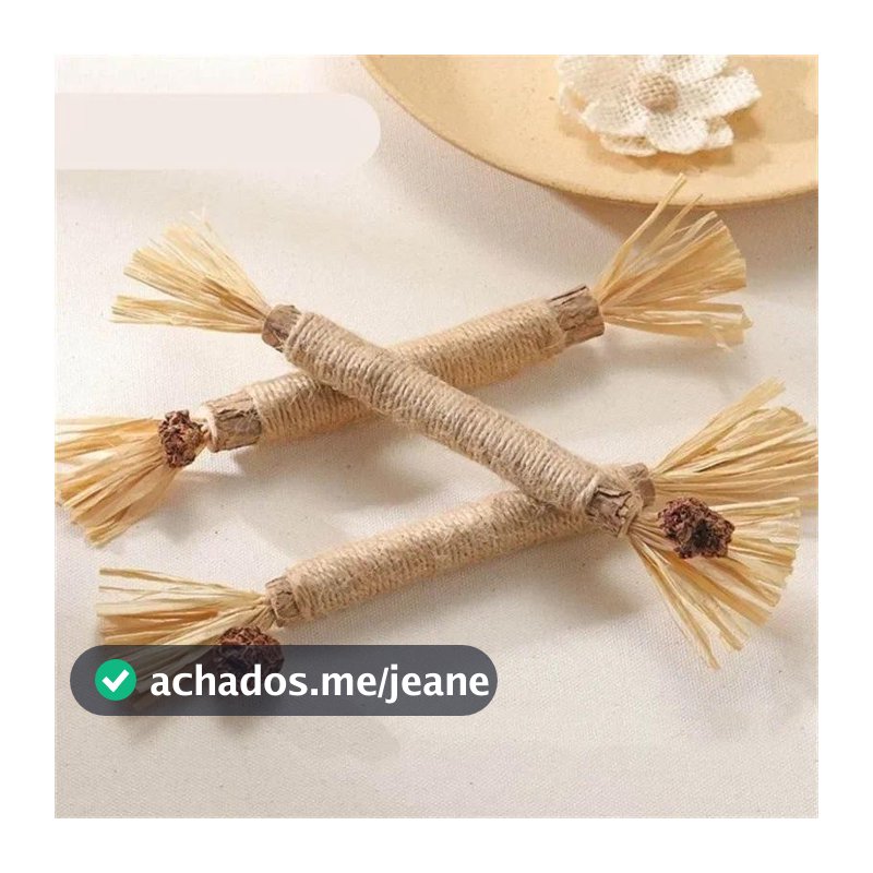 1/2/5 Pçs Brinquedo Para Animais De Estimação Natural Matatabi Pet Gato Lanches Vara Limpeza Dente Catnip Brinquedos
