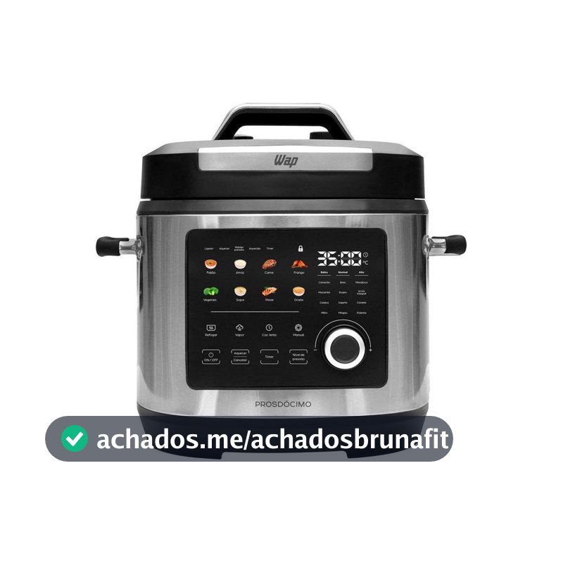 Panela de Pressão Elétrica 6L Wap Digital Prosdócimo WPPE6
