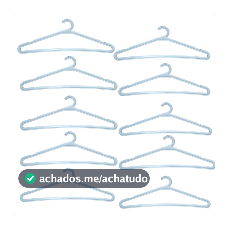 Kit 10 Cabides Para Secadora De Roupas Mueller - 500014391