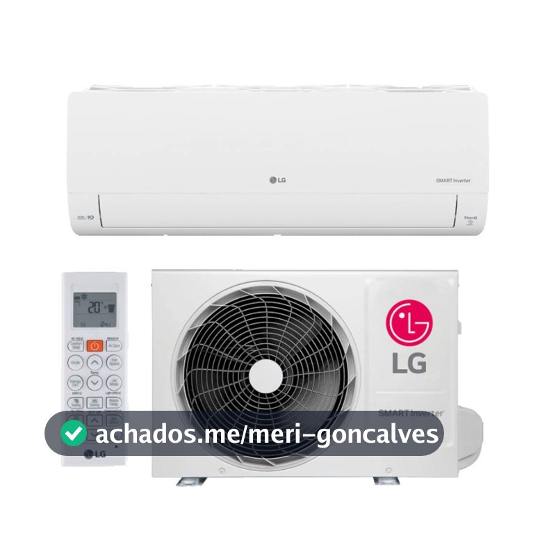 Ar Condicionado LG AI Smart Inverter Voice 9000 BTUs Frio 220V S3-Q09JA31E
