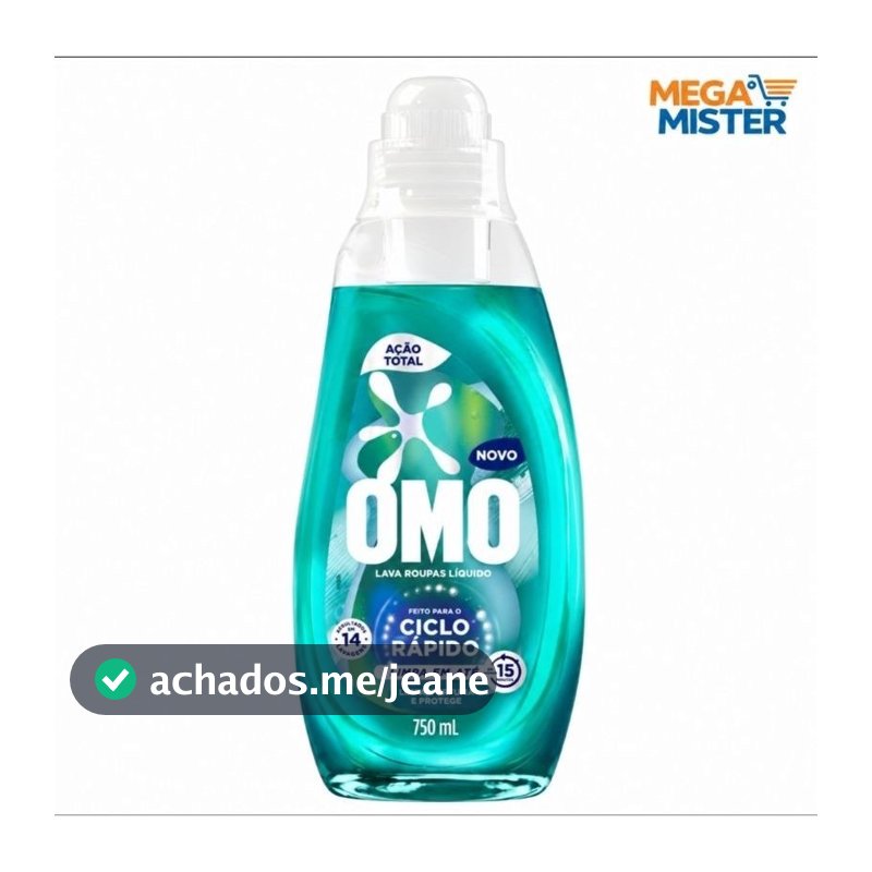 OMO Ciclo Rápido Ação Total 750ml