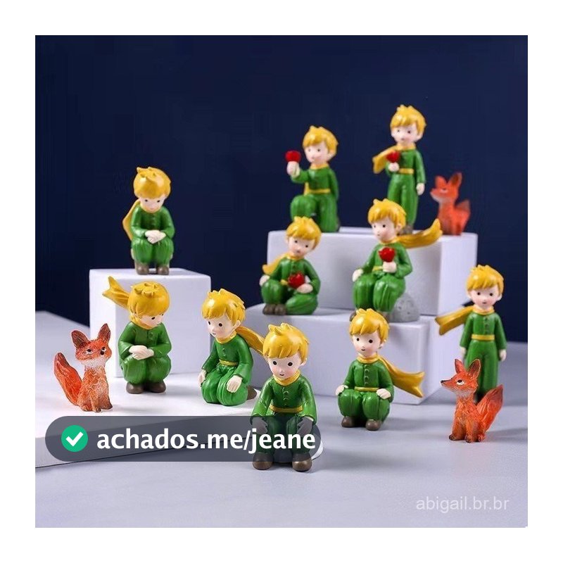 Decoração de Mesa do Pequeno Príncipe Presente de Aniversário Acessórios para Bolo Pequenas Decorações