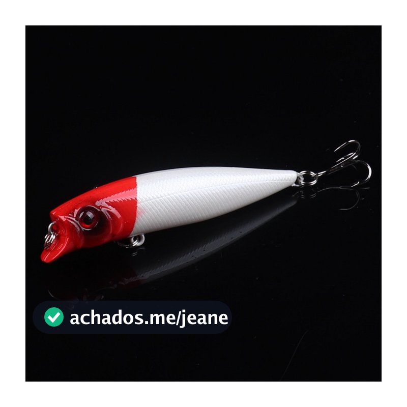 1pcs 7cm 7g Mini Popper Minnow Iscas De Pesca Isca Dura Artificial