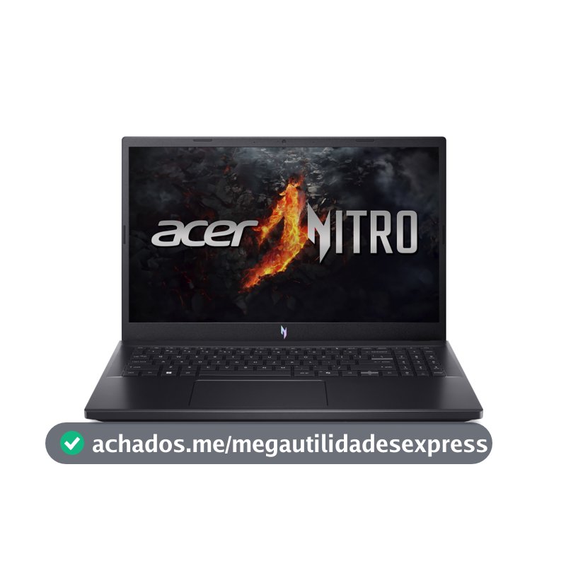 Notebook Gamer Acer Nitro V15 ANV15-41-R6J0 AMD Ryzen™ 7 7735HS 8GB RAM 512GB SSD RTX 4050 Linux 15.6”