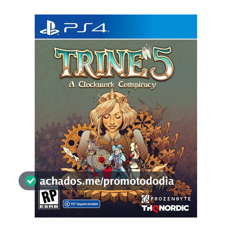 Trine 5 A Clockwork Conspiracy PS4 Midia Fisica