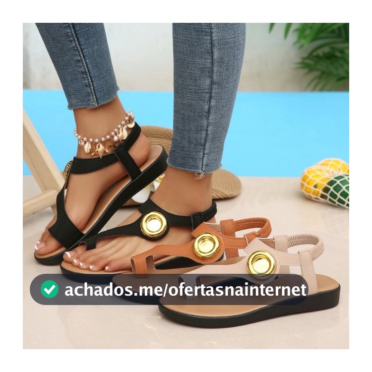 Sandálias Sandálias Planas Pronto Estoque Plus Size 43 Tamanho 2026 Novo Estilo Senhoras Sandálias Planas