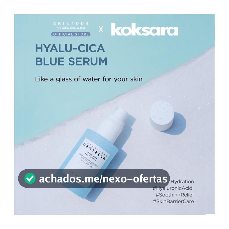 [OFFICIAL] SKIN1004 Madagascar Centella Hyalu-Cica Blue Serum 30ml / 50ml