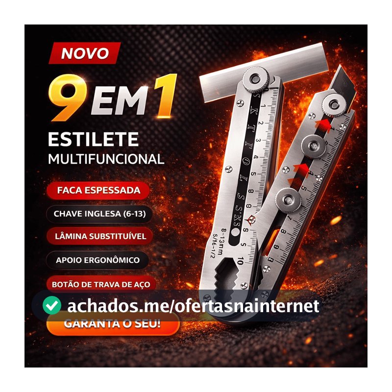 Estilete Profissional 18mm  Aço Inox Com Trava Cortante Afiado Ferramenta Multiuso