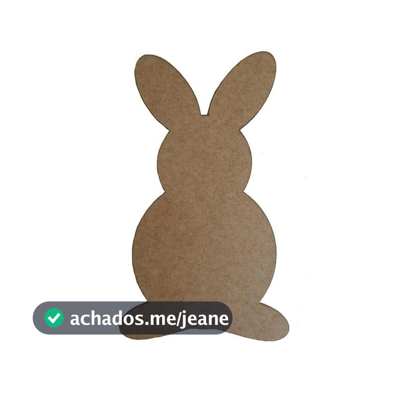 moldura coelho mdf 3mm varios tamanhos cor branca crua e preta