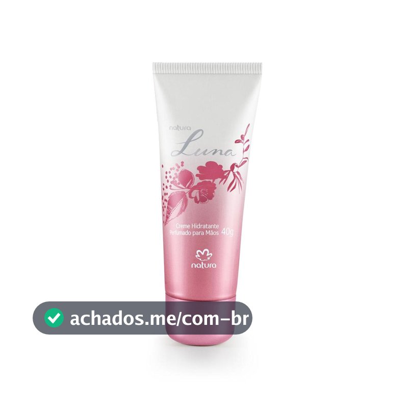 Creme Hidratante Perfumado para Mãos Natura Luna 40 g