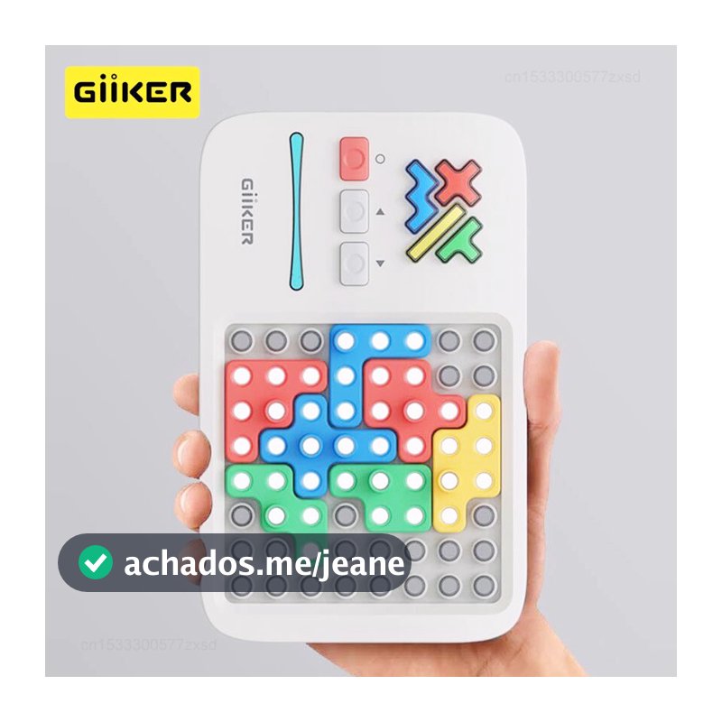 Giiker Super Blocks 1000 + Desafios Nivelados UP Jogo De Tabuleiro De Exercícios Lógico Quebra-Cabeça De Desaparecimento Inteligente