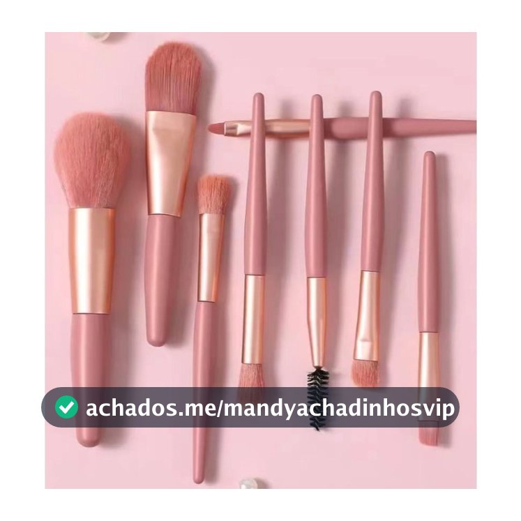 ANA1108-12 Kits de 8 mini Conjunto De Pincéis De Maquiagem