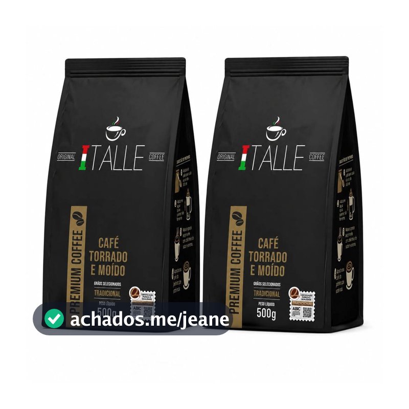 Café Torrado E Moído Café em Pó Café Tradicional Moido  1 Kg