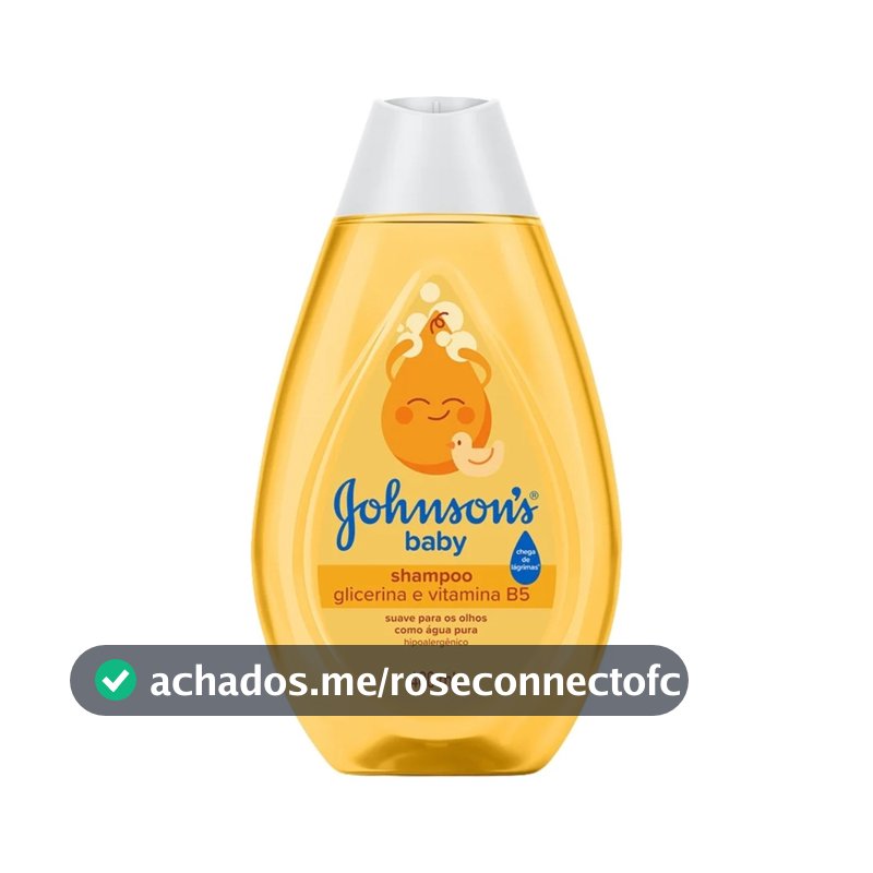 SHAMPOO JOHNSONS BABY DE GLICERINA  E VITAMINA B5 400ML