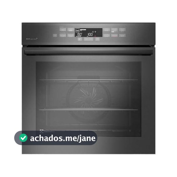 Forno de Embutir Electrolux Elétrico 80L Expert com VaporBake e Wi-fi Cinza (OE8EW)
