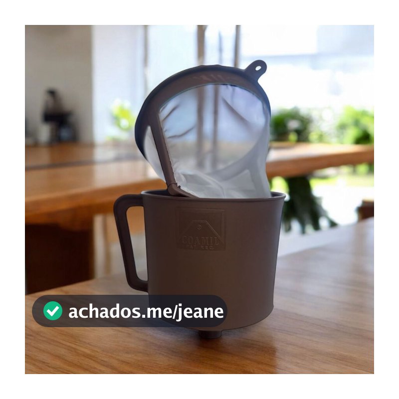 Coador Coamil Plastshow Filtro Ecológico para Café e Chá. Produto simples e econômico - sustentável- Envio Imediato.