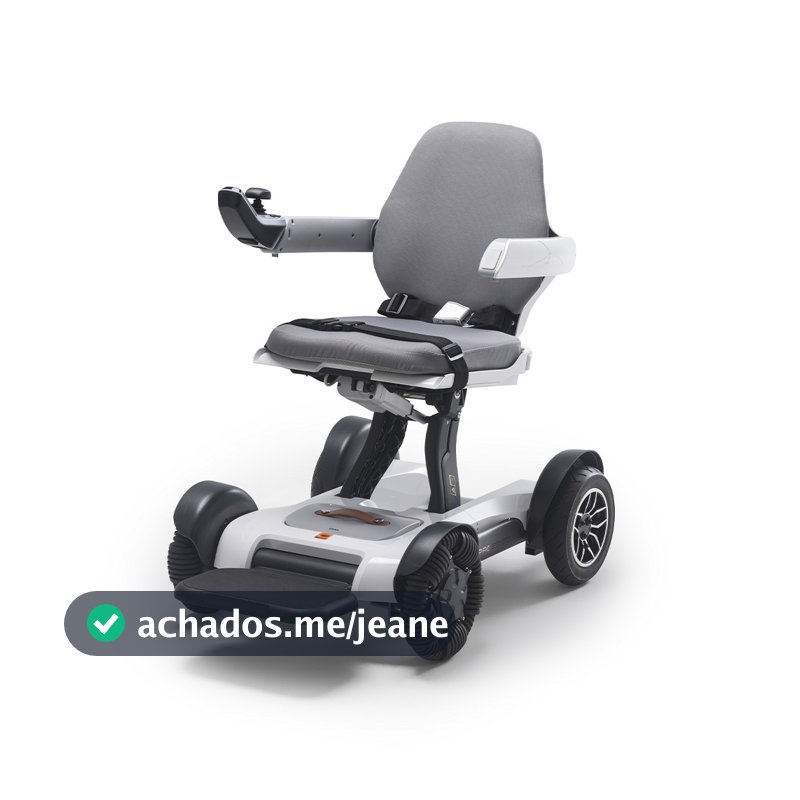Cadeira Motorizada Dobrável até 120 Kg Assento 42 cm Spacemed Dellamed