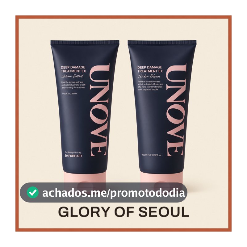 UNOVE Deep Damage Treatment EX 207ml, Repair Hair Mask 320ml