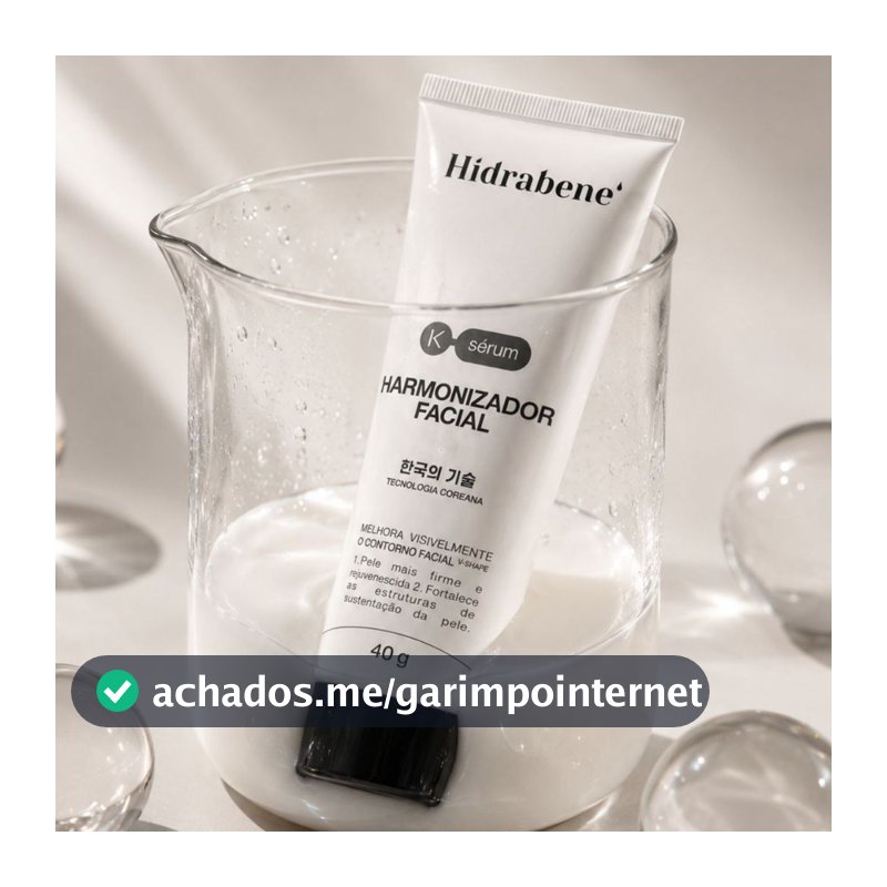 Hidrabene Sérum Harmonizador Facial – Efeito V-Shape e Firmeza Harmonização Facial sem Agulhas