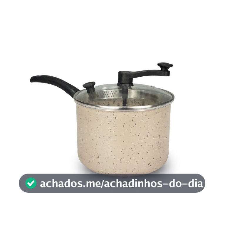 Pipoqueira Panela de Pipoca Antiaderente Teflon