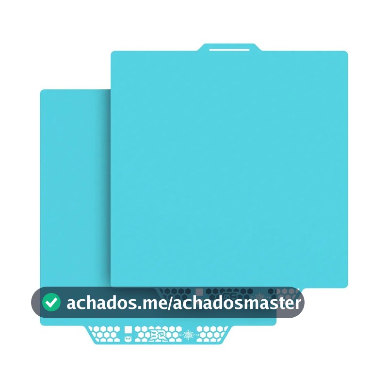 Placa Fria Mesa Flexível Biqu Cryogrip Glacier para Bambu Lab A1 X2d P2s P1 X1