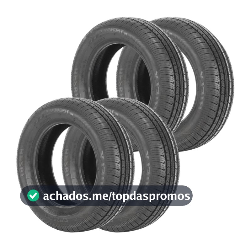 Jogo 4 Pneus 175/60 R13 HIFLY HF-261 77H Aro 13 Novos