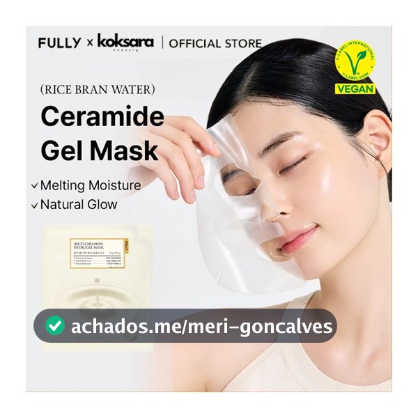 [OFFICIAL] FULLY Rice Ceramide Hydrogel Mask 4ea