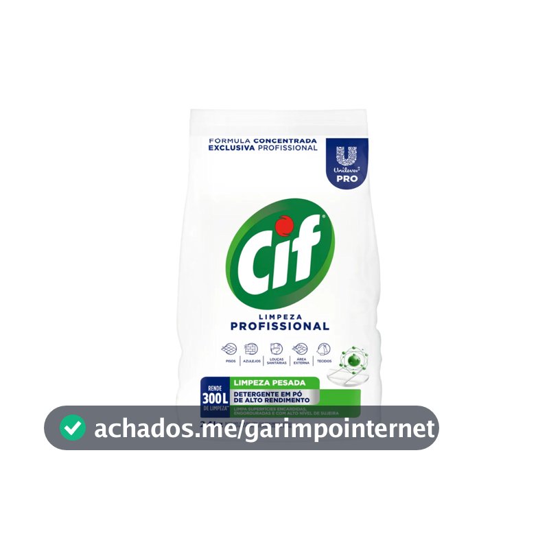 Limpador em Pó Limpeza Profissional 2,4kg Cif
