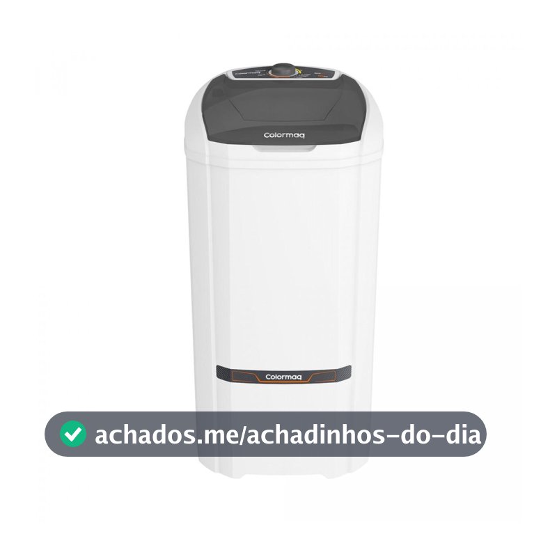 Lavadora Semi Automática Tanquinho Colormaq 10kg