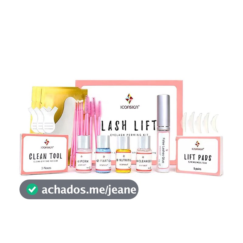 Kit 26 Lash Lifting Iconsign Original Permanente De Cílios Brow Lamination