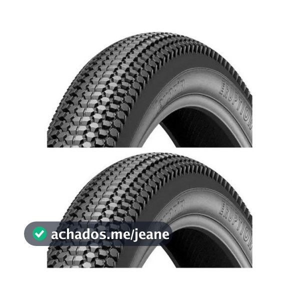 PAR PNEUS LEVORIN ERUPTION 29X2.10 MTB BALÃO PRETO