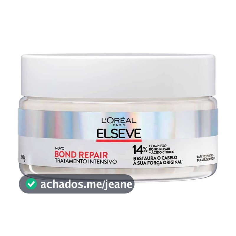 MÁSCARA CREME DE TRATAMENTO ELSEVE BOND REPAIR 200G
