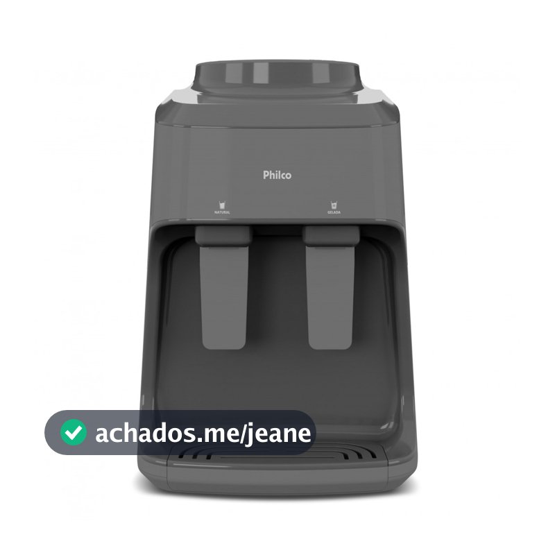 Bebedouro de mesa eletrônico água natural e gelada PBE15C Philco