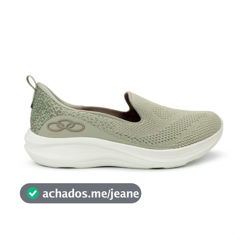 Tênis Olympikus Feminino Slip On Safira Casual