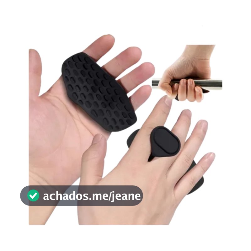 Par Luva De Academia Para Musculação Treino Antiderrapante Grip Silicone Ergonômico