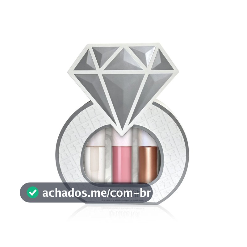Kit Bride Franciny Gloss Iluminador E Blush Casamento Prata
